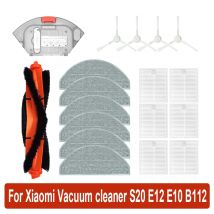Für Xiaomi Staubsauger S20 / D106 E12 E10 B112 Zubehör Ersatz Hauptseite Pinsel Mopp Tuch Filter Teile