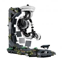 MOC Portal 2 GLaDOS, juegos de bloques de construcción de Robot, juego de descriptografía, Robot inteligente malvado, apertura, laboratorio técnico, ladrillo, juguete para regalo