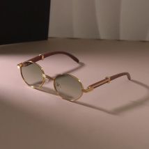 Casual Oval Round Sunglasses Women Men Sun Glasses Female Mirror Colors Designer Brand Fashion Luxurious Gradient Eyewear