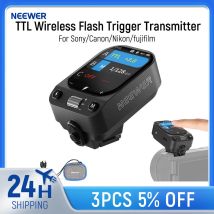 NEEWER TTL transmisor de disparo de Flash inalámbrico para Sony/Canon/Nikon/fujifilm ZV-E10 A6400 A6700 A6100 A6000 A7III A7IV A7CII A7RV