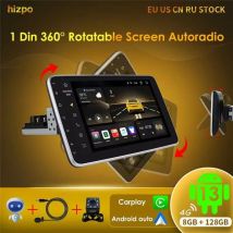 Hizpo 10.1 "Universale CarPlay Android Auto Radio Per VW Volkswagen Fiat Renault Nissan Hyundai 4G Auto Multimedia Autoradio 1 Din