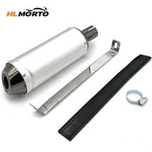 28mm Motorrad Schall dämpfer Schall dämpfer Auspuffrohr mit Montage halterung für Universal Dirt Pit Bike 125-250cc ATV Scooter Motocross