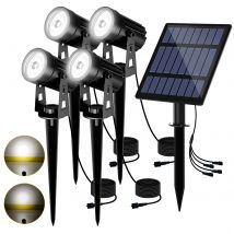 Kaltweiß solar led licht outdoor solar strahler solar garten licht outdoor ip65 wasserdicht solar power licht wand leuchte