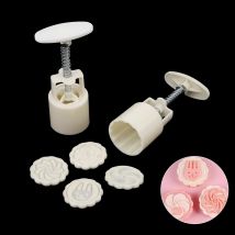 Sakura Mooncake Form Mitte Herbst Festival Hand druck Blume Mond Kuchen form DIY Hand Mooncake Druck Fondant Dekoration Werkzeug