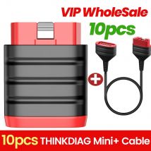 10 pz THINKCAR THINKDIAG Mini OBD2 Scanner Diagnosi per tutti i sistemi Strumento di scansione diagnostica per auto Lettura/Codice guasto trasparente