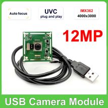 NEOCoolcam HD 12MP IMX362 USB Autofokus Kameramodul 4K IMX179 Objektiv ohne Verzerrung UVC OTG Plug and Play USB Video WebCam