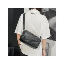 New Soft Leather Men's Shoulder Bag Fashion Design Crossbody Bags For Men Messenger Bag Waterproof Cross Body Shoulder Bag Man
