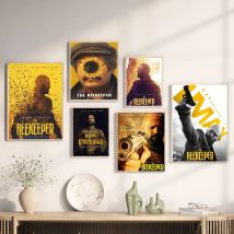 The Beekeeper Action Thriller Movie DIY Sticky Poster Whitepaper Prints Posters Artwork Nordic Home Decor