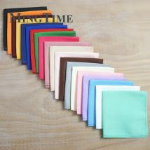 20 stücke Leinen Servietten Polyester Diner 12inch X 12inch Taschentuch Hanky Hochzeit Versorgung Geburtstag Bankett 30cm X 30cm