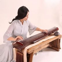 Guqin Wutong Holz Erwachsene Anfänger üben Meditation Guqin Vistring spielen Heilung Lehre musikalische Saiten instrumente