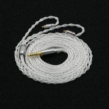 Xinhs g18 8-adriges Upgrade-Kabel für Kopfhörer aus reinem Silber mit symmetrischem Kabel 2.5/3.5/4,4mm Stecker mit mmcx/2-poligem/qdc für Zin  tfz-Headsets