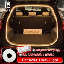 Customized For Toyota bZ4X Car LED Trunk Light Flexible Atmosphere Light Tail Box Light Interior Decor Accessories