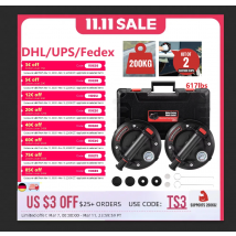 1 paio di ventose sottovuoto, 8 pollici 617 libbre, per carichi pesanti, per vetro, sollevatore, manometro, per piastrelle, granito, finestra di sollevamento