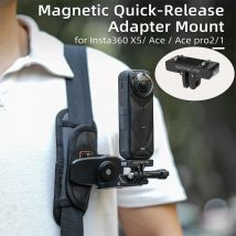 Magnetische Quick Release Halterung Für Insta360 X5/Ace Pro 2/Ace/Ace Pro Adapter Basis Sport Kamera halter Halterung Zubehör