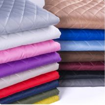 150 x 50 cm verdickter gesteppter Stoff für Herbst- und Winterkleidung, Futter, handgefertigter Näh-Verbundstoff