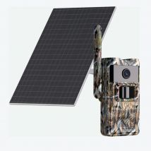 PEGATAH 4G Solar Powered Hunting Camera 2K Videos 14MP Pictures IR Night Vision Trail Camera For Wildlife Monitoring Hunting