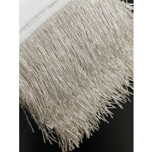 10cm Wide All Bugle Beads Beaded Fringe, Couture Boutique Dancewear Bead Fringe, Lampshade Fringe, Custom Colors