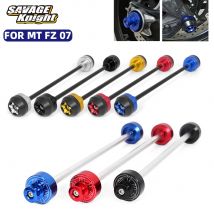 Per YAMAHA MT07 FZ07 XSR700 assale ruota anteriore posteriore forcella Crash Slider FZ MT 07