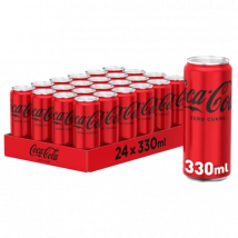 Napój gazowany Coca Cola Zero 24x330ml - Coca-cola