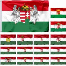 Ungarn Geschichte 1848-1921 Flagge 3X5FT 90X150CM Banner 21X14CM 40X60CM