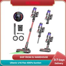 Ultenic U16 Flex aspirapolvere Cordless 45KPa aspirazione 60min Runtime 180 ° parete flessibile spazzola Anti-groviglio montaggio a parete ricarica