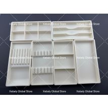5Pcs Autoklavierbare Schrank Tabletts Kunststoff Schublade Organizer Für Zahnarzt Arzt Chirurgische Dental Tablett Leicht zu Reinigen Sterilisieren