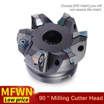 MFWN 90 gradi MFWN90050R-MFWN90100R piano esagonale a doppia faccia testa di fresatura per taglio pesante con inserto di fresatura WNMU08