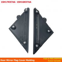 Für FIAT 500 2012-2017 Form Tür Spiegel Dreieck Platte Abdeckung Flagge Abdeckung Frontscheibe A-säule Dreieck 1SH17KX7AA 1SH16KX7AA