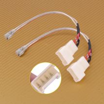 1 Pair Door Tweeter Wire Harness Cable Adaptor Fit For Scion tC Toyota Rav4 Sienna Camry Sienna Corolla 4Runner Avalon Tacoma