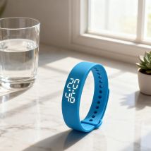Vibrating Alarm Wristband Silent Vibrating Timer Clock 3-mode Alarms Daily Organizer Timer Bracelet For Kids Men Women Elderly