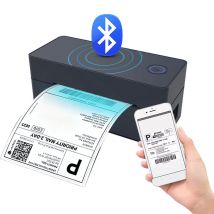 Wireless Bluetooth Thermal Desktop Shipping Label Printer 4x6 Support Android Mac iPhone Windows - Shipping Label Printer