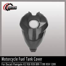 Motorrad Carbon Tankdeckel Kraftstoff Tank Schutz Verkleidung Gehäuse Für Ducati Panigale V2 950 939 899 1199 959 1299 2024