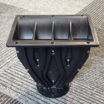 1" Throat Professional Speaker Wellenleiterhorn, Audio Line Array Wellenleiter für PA-Soundsystem, Größe 210x154x195mm (LxBxH)