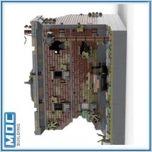 Games Scenes MOC Building Block The Last of Us Diorama Technology Bricks Display Street View Castle Model Toys Christmas Gifts