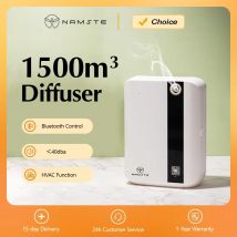 NAMSTE 1500m3 Bluetooth Diffusore di Aroma Per La Casa Profumo Oli Essenziali Deodorante per ambienti 500ML Capacità HVAC Aroma Fragranza