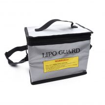 215 x 145 x 165 mm Lipo-Akku-Sicherheitstasche, tragbar, explosionsgeschützt, feuerfest, Aufbewahrungstasche mit sicherer Schutz für RC-Drohnenbatterien
