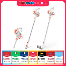 ILIFE G80 de mano inalámbrico, succión de 22000pa, tiempo de ejecución de 45 minutos, iluminación LED, tiempo de ejecución de 45 minutos, electrodoméstico