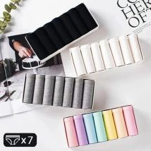 7Pcs Unterwäsche frauen Baumwolle Höschen Sexy Slip Mädchen Atmungsaktive Weiche Dessous Weibliche Nette Einfarbig Unterhose Plus Größe