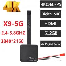 New X9-5G Mini Camera 4K 60FPS IMX258 Small Wifi Webcam USB Security Surveillance W/ Subminiature Vigilancia Cameras Module Lens
