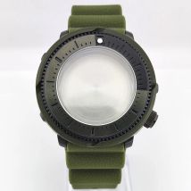 45mm Gehäuse NH35 Gehäuse Edelstahl Saphirglas Wasserdichtes Gehäuse NH36 Gehäuse Herrenuhr Lünette Teile Gehäuse für NH35/NH36 Uhrwerk