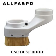Collettore pattino antipolvere mandrino CNC 70 75 80 85 90 100MM per strumento di incisione fresatrice CNC