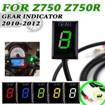 Para Kawasaki Z750 2010 2011 2012 Z750R 2011 2012 Z 750 R accesorios de motocicleta LED 1-6 indicador de marcha medidor de pantalla de engranaje
