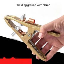 1PCS 300A Grounding Clamp A-shaped Heavy Duty Earth Clamp Antioxidant Brass Multipurpose Welding Ground Clamp for Shipyards