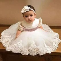 Kleinkind Pailletten Bogen Baby Mädchen Kleid Neugeborene Taufe 1. Geburtstag Kinder Prinzessin Kleider für Mädchen Hochzeit Brautjungfer Abendkleid