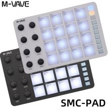 M-VAVE SMC-PAD Bezprzewodowy kontroler MIDI Odpowiednia klawiatura perkusyjna Interfejs USB-C Przenośna konstrukcja Mała podkładka MIDI