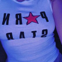 90s Streetwear Black Goth Baby Tees Y2K Tops Harajuku Letter Print Graphics Kawaii Short Sleeve T-shirts E-girl Slim Crop Tops
