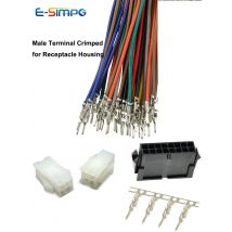 4,2 Stück 0,3mm 5558-rt Stecker klemme Crimp kabel für PCI-E Buchse Buchse 20awg 18awg m Einzel-/Doppel ende
