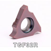 MZG 10 Stück TGF32R 050 080 100 110 120 125 130 140 150 160 170 Vertikal flach TGF 32R CNC-Drehmaschine Hartmetall-Nuteneinsätze TGF