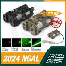 Verbesserter Ver IS-EG NGAL MK2 Laserpointer mit Ziellaser IR-Beleuchtung / VIS Laser Deluxe Ver Hold Zero mit 5,56 NATO (223 mm)
