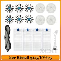 Per Bissell 3115/EV675 Robot aspirapolvere pezzi di ricambio Spinwave Hard Floor Expert Wet & Dry Robot Drum Filter Mop accessori